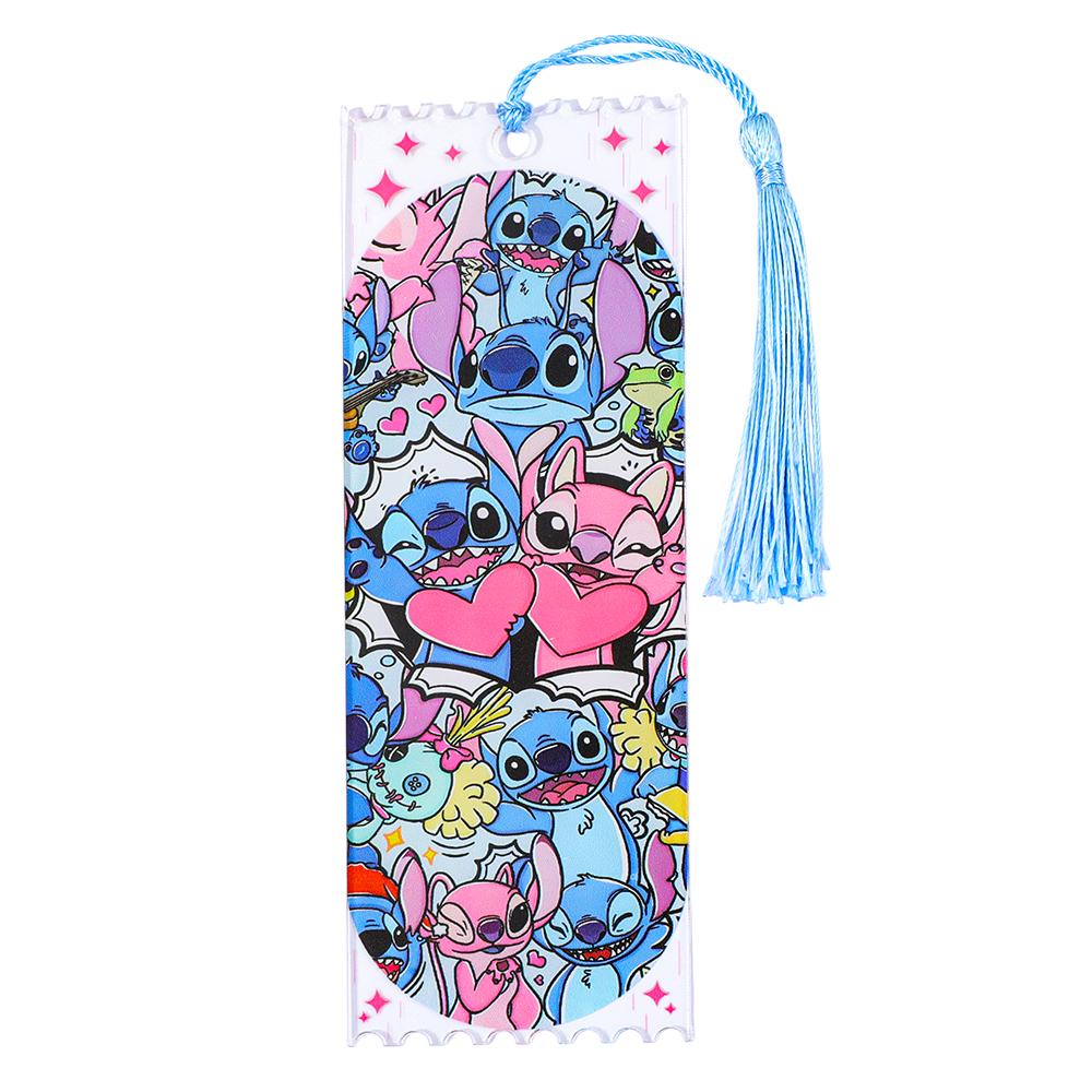 Disney Stitch Acrylic Anime Bookmark Exclusively for Anime Fans Ideal for Party Decorations Party Favors Everyday Gifts, and Christmas Presents