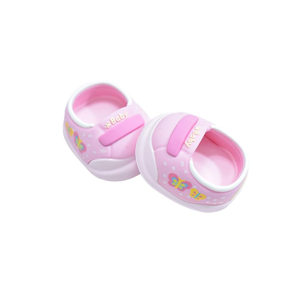 Baby clothes 20CM cotton doll shoes, chubby star dolls, cute cartoon plush toys, dress up accessories