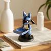 New Lucario Watch Charging Stand Anime Lucario Iwatch S10 Apple Charger Bracket Fashionable Desktop Decoration Model Ornament