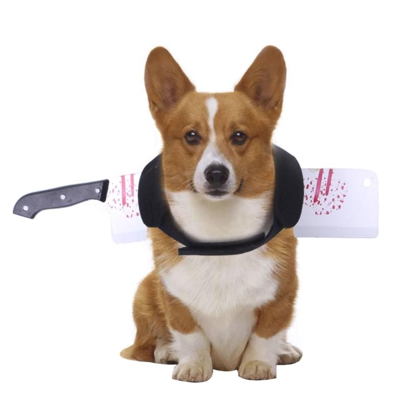 Pet Costume Hat Funny Knife Cap Party Cosplay Dress Cosplay Accessories Pet Cosplay Supplies Cute Knife