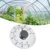 Clear Window Thermometer Waterproof Thermometer Clock Durable Celsius Tester for Home