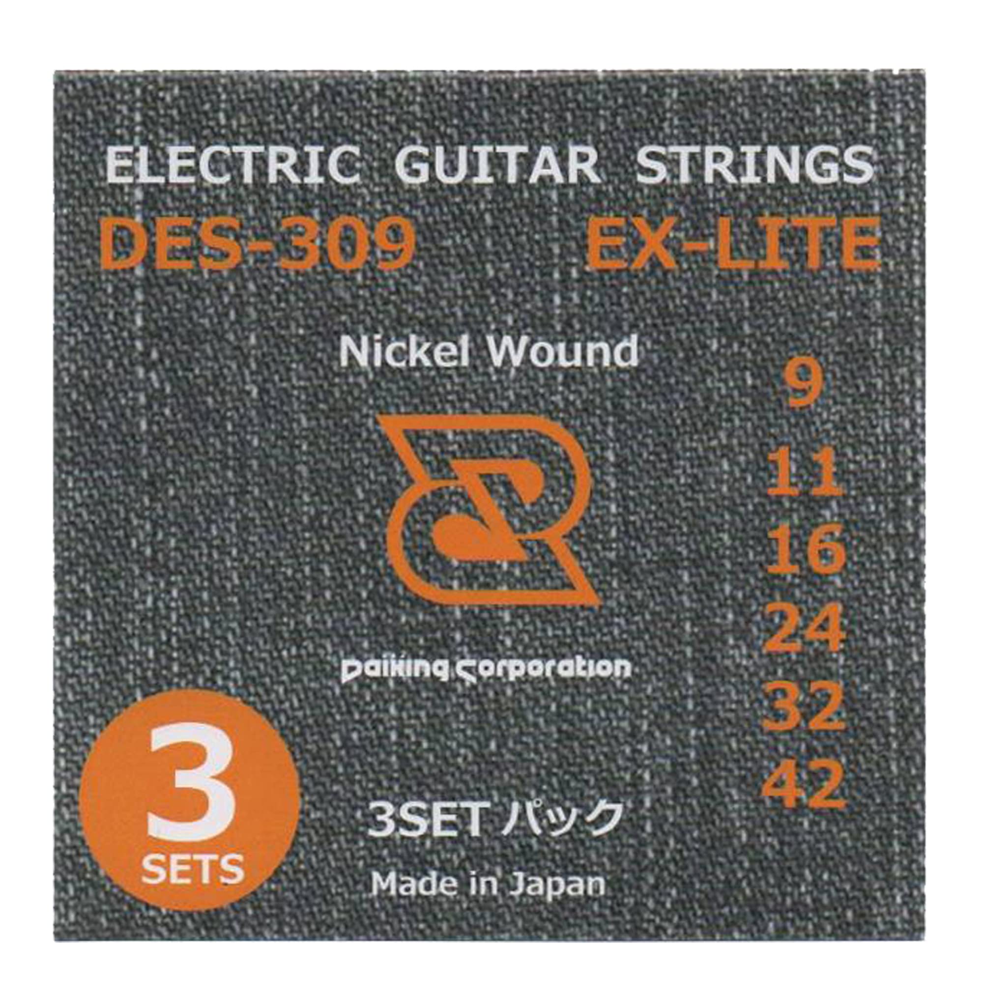

Daiking EG Strings DES-309-3SET Pack