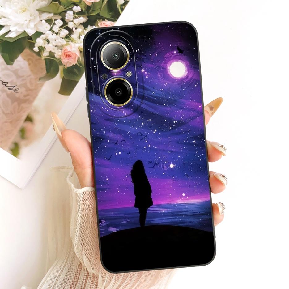 For Realme C67 4G Case RMX3890 Cute Rabbit Cartoon Cover Soft Silicone Case For Realme 12 Lite C 67 RealmeC67 4G Back Cover Bags