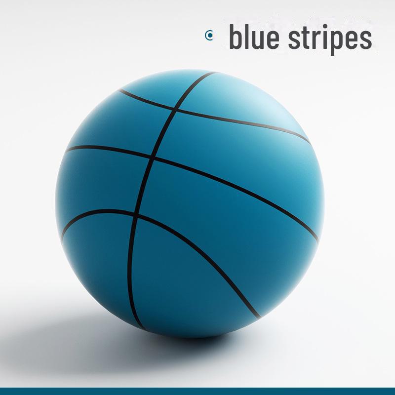 Silent Bounce No. 7 Children's PU Foam Basketball with Logo