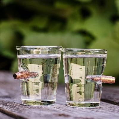 Lentile antiglonț cu gloanțe reale încorporate (2 bucăți)