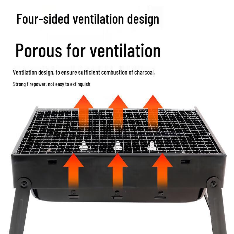 Bellian Foldable Charcoal BBQ Grill