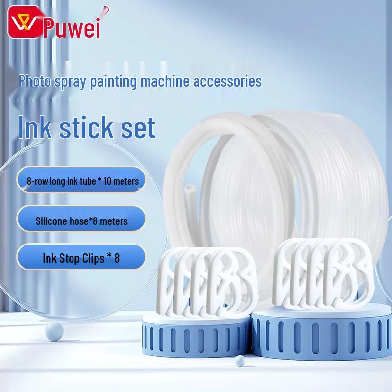 

Puwey Plotter Ink Tube & Clip Accessory Kit