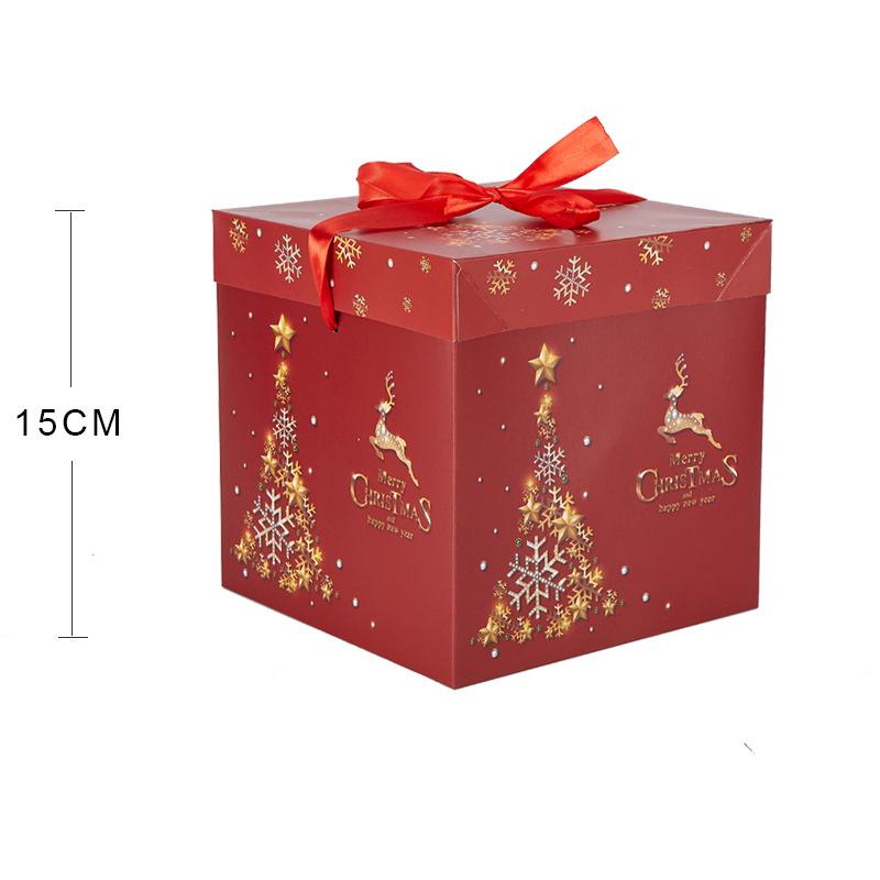 Sada dárkových krabic Vánoční stromek: Stojan na ozdoby a slavnostní balení