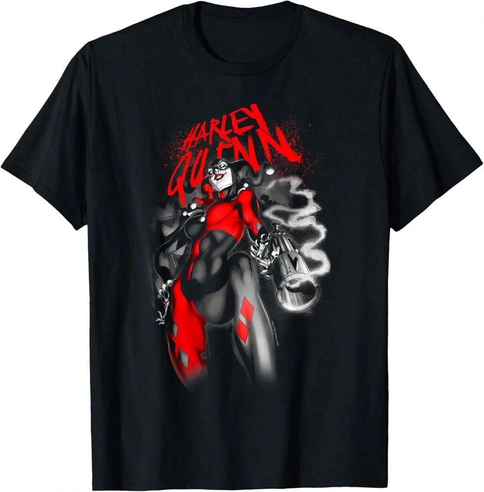 Cute Joker Harley Quinn Bomb TShirt Unisex5 S