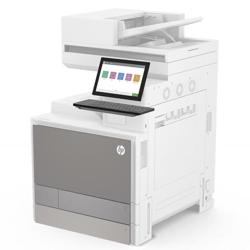 HP Color LaserJet Managed Flow MFP E87740z A3 Multifunction Printer CN plug (adapter included)