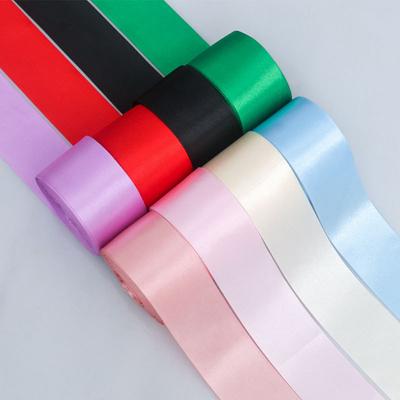 Decorative Romantic and Cozy Solid Color Soft Ribbon Ribbon Extra Wide Plain Ribbon Wedding Ceiling Chair Back Gift Flower Decorative Color Ribbon