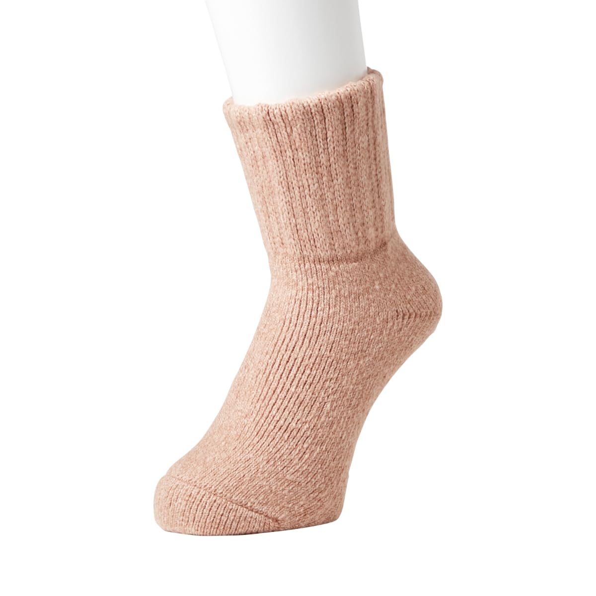 

Okamoto Hakuraku Pile Extra Made in Sizes Beige Women s Socks, Non-Slip, Thick, Japan, 22.0 cm-24.0 cm, бежевый