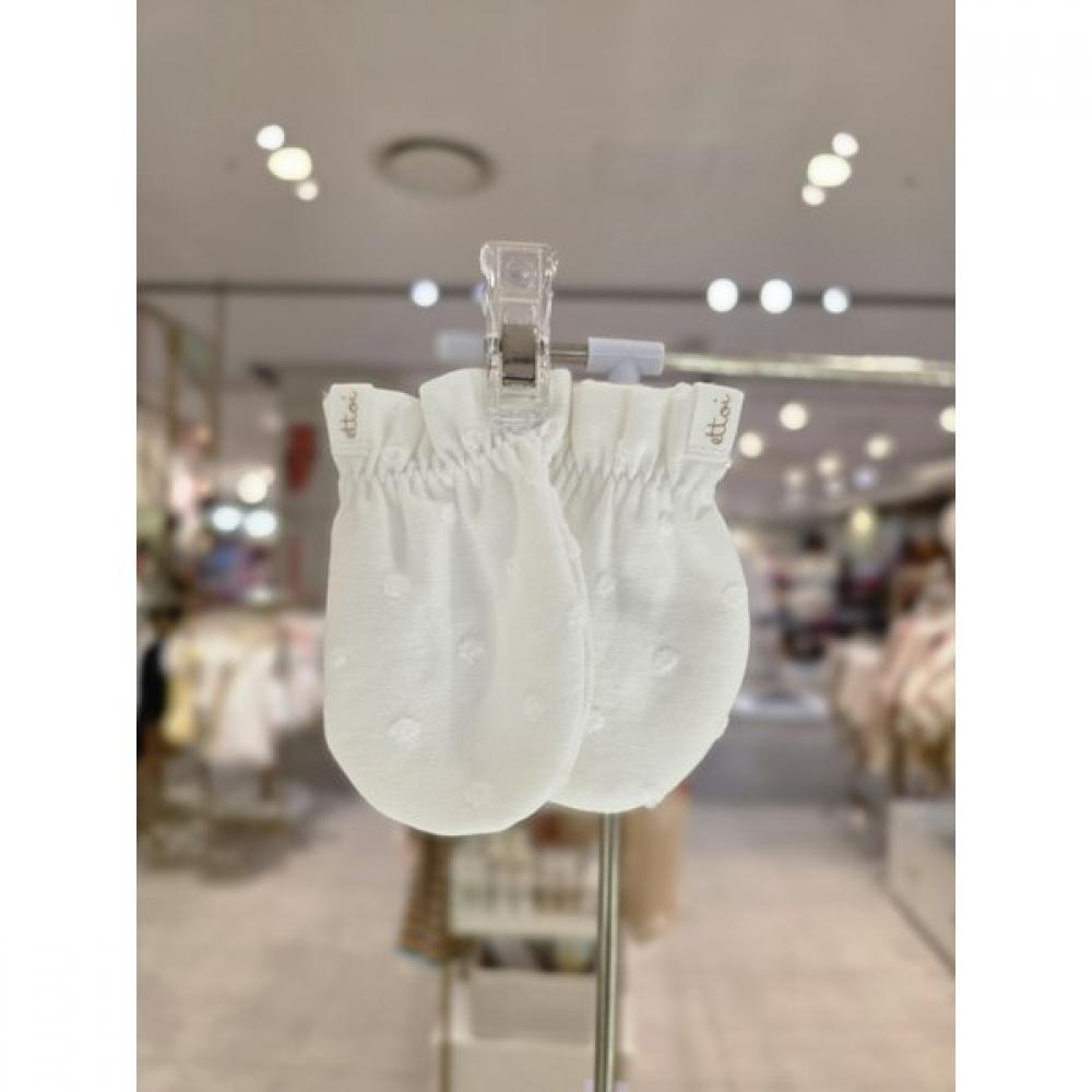 Ettoi Baby Gown X Swaddle X Mittens Set  07s084408s2 