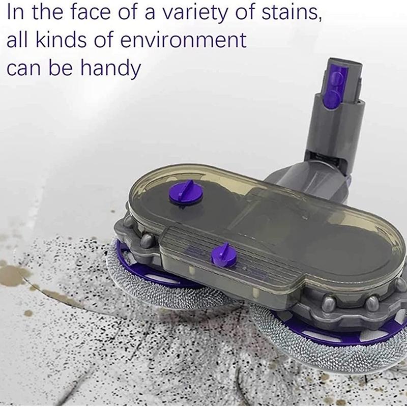 

X003 Cleaning Mop Head for Dyson V7/V8/V10/V11 Vacuum Cleaner Accessories (6Pcs Mop Refill+1Pc Replacement Head+1Pc Water Tank) Type A