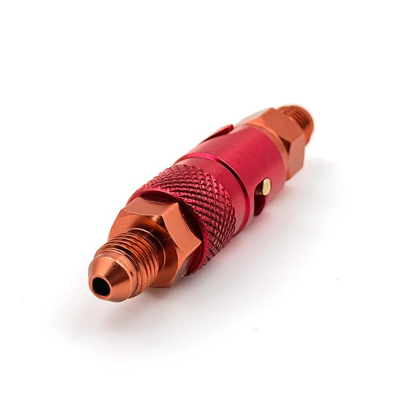 Aluminum AN-3 AN3 Motorcycle Brake Line Hose Fluid Quick Release Connect Fitting Adapter Kit For Honda Yamaha Suzuki Accessories