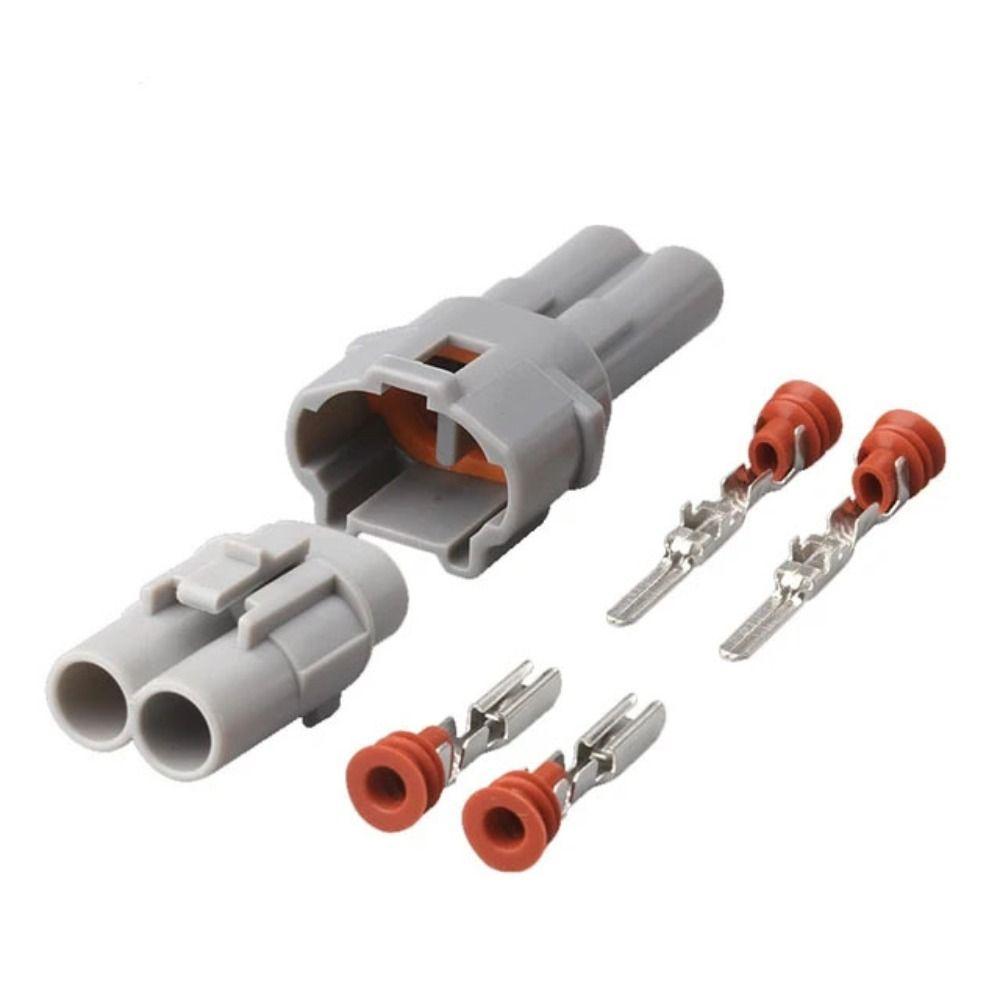 Male Female 2 Pin Sumitomo Auto Wire Connector Grey Plug Kit Car Waterproof Connector for Honda 6180-2321 6187-2311