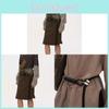 Vintage Design Pu Leather Waist Belt With Beaded Handmade Detail For Daily Wear