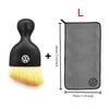 hub cap Car Wash Microfiber Towel Auto Cleaning Tool Soft Brush Drying Rag Cloth For VW Golf Jetta Scirocco Touran Polo Beetle