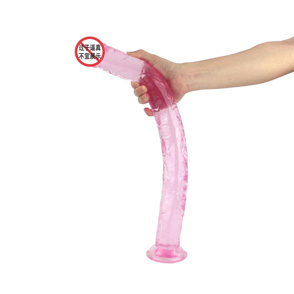 Super Long Female Sex Toy Imitates Real And Fake Penis
