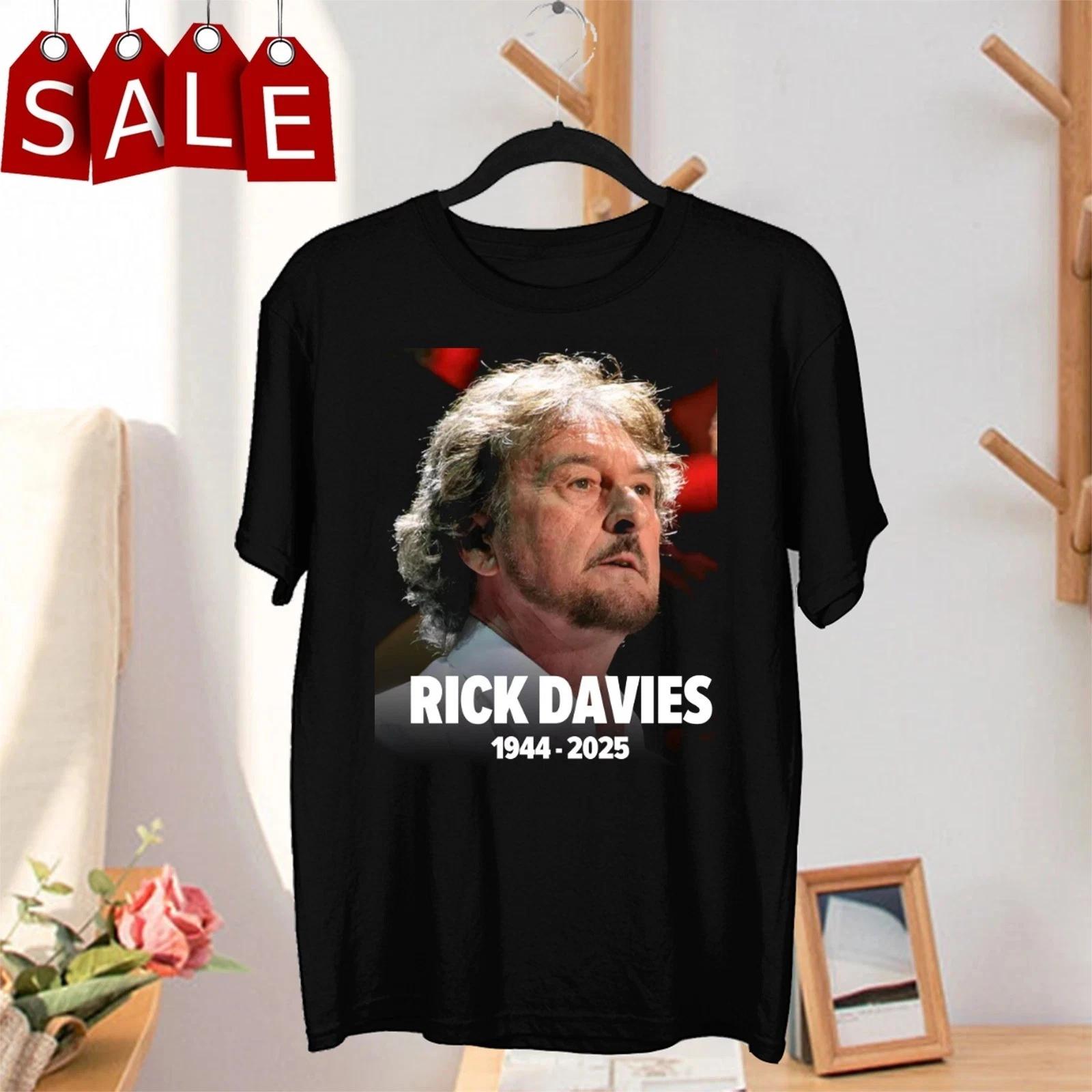 Rick Davies Gift For Fan T-Shirt Size S-3XL 3XL