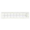 Transparent Quilting Ruler Tailor Sewing Ruler Cutting Guide Measuring Tools for Sewing Quilting and DIY Crafts