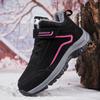 New Boots Men 2024 Winter Work Cotton Shoe Platform Comfortable Sneakers Outdoor Wear Resistant Warm Casual Plush Snow Boots