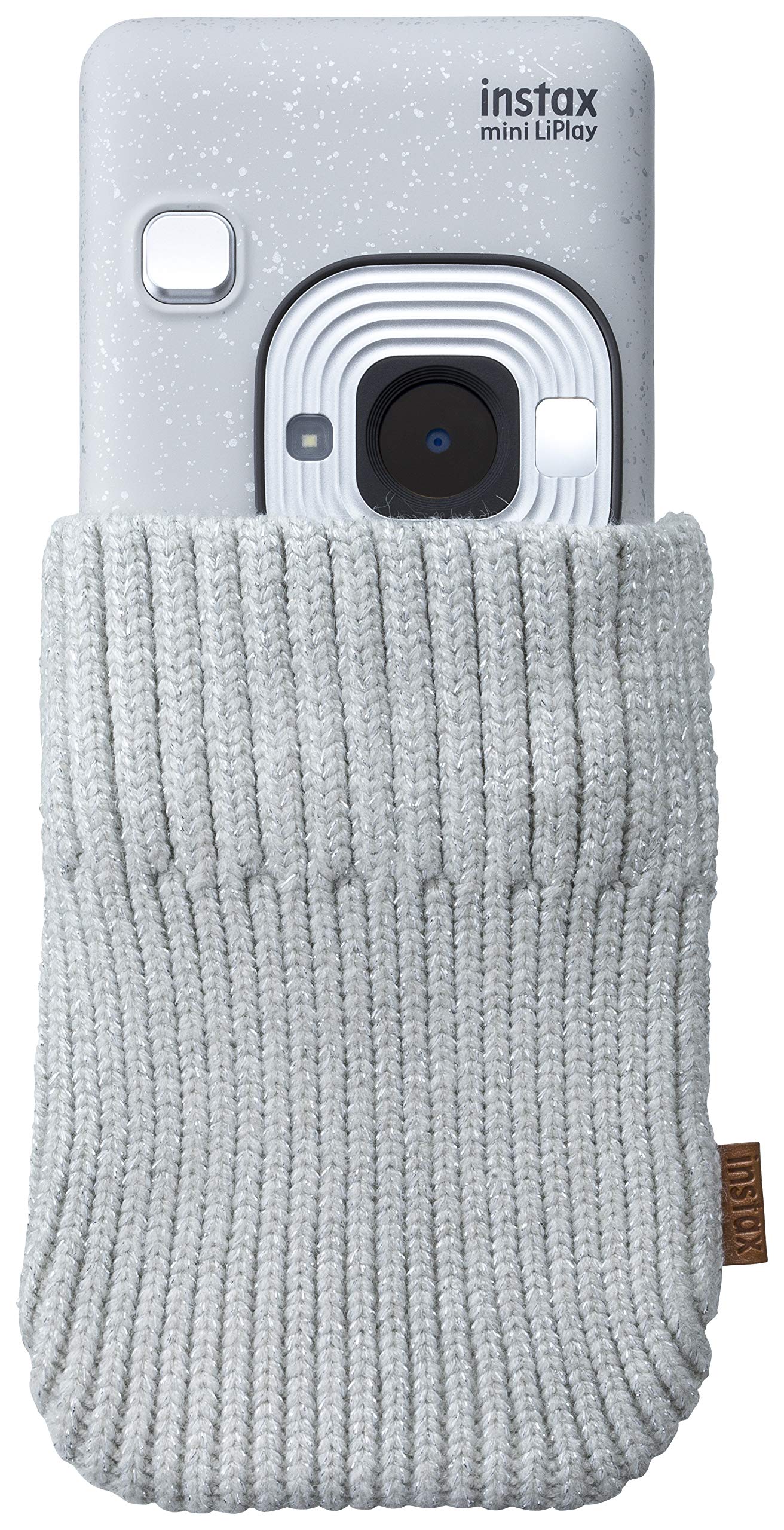 

Fujifilm Instax Mini LiPlay Hybrid Instant Camera Knit Cover W 415223