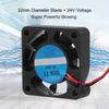 2PCS 24V 4010 7000RPM Large Wind Extruder Cooling Fan Quiet Blowing 3D Printer Cooling Fan