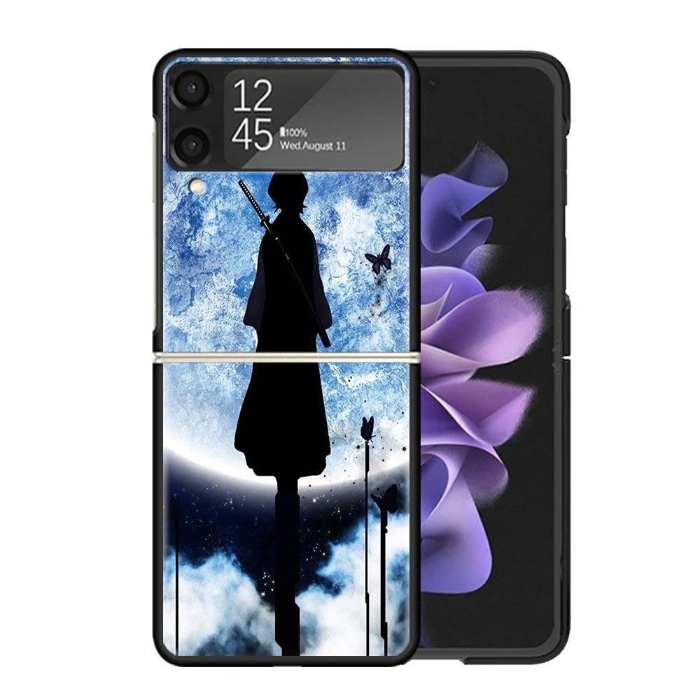 Bleach Kuchiki Rukia Cases For Samsung Galaxy Z Flip 4 5 6 7 3 Z Flip7 Flip6 Flip4 Flip5 Flip3 5G Hard Shockproof Fundas Cover G