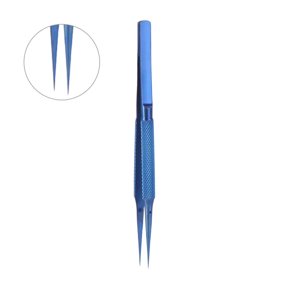 Curved/Straight Tip Titanium Alloy Tweezers Precision 140mm Precision Tweezers Handheld Soldering