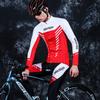 Mens Cycling Jersey Shorts Set Long Sleeve Bike Apparel Mountain Road Biking