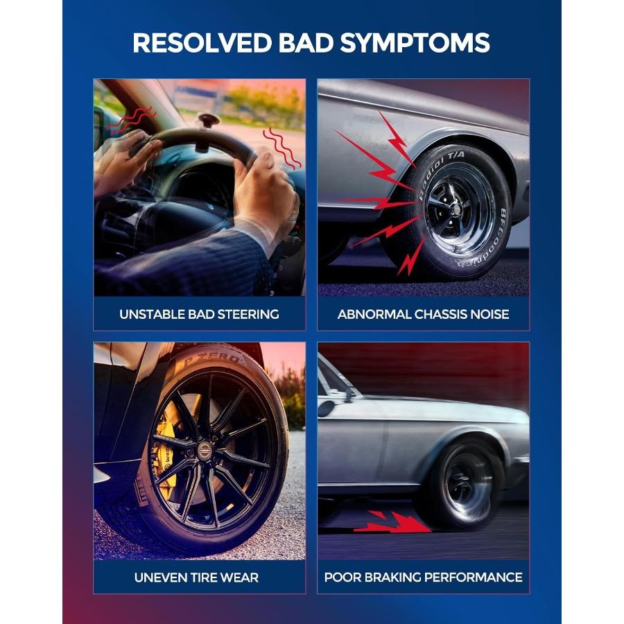 Přední spodní ramena s kulovým čepem Sada zavěšení pro Chevrolet Equinox L LS LT LTZ Premier AWD FWD Terrain Denali SL SLE