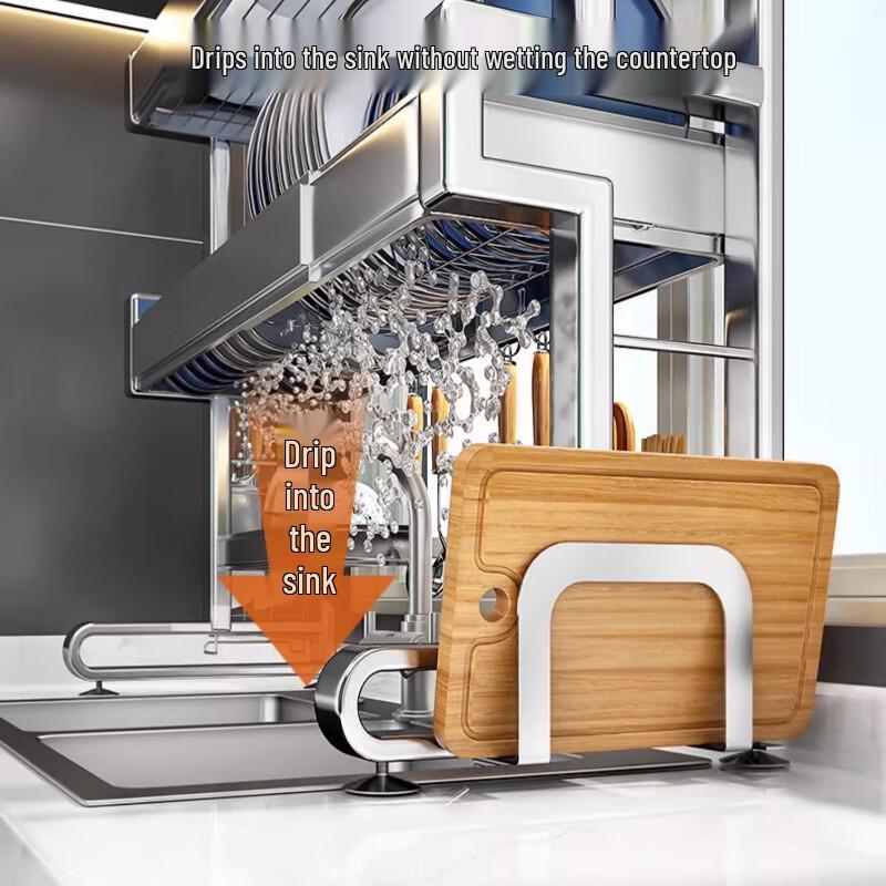 Beifu Ausziehbarer Abtropfständer für die Arbeitsplatte