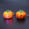 Halloweenské LED dýňové klíčenky Svítící klíčenky Hračky Svítící dýně
