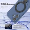 360° Rotating Magnetic Stand For Magsafe Phone Case For iPhone 17 16 Pro Max Air 17Pro 16Plus Armor Shockproof Protective Cover