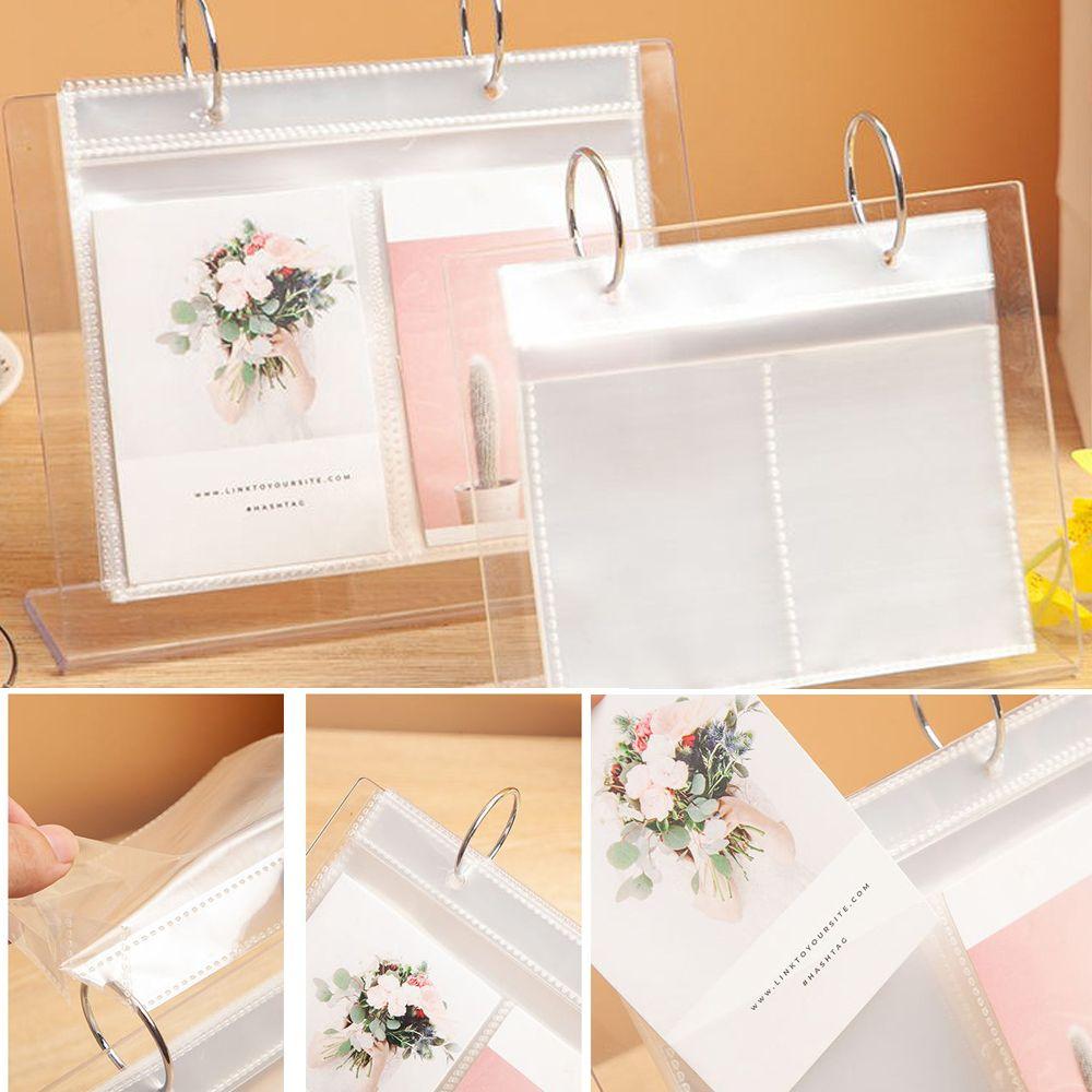 Storage Multi-functional Organizer Acrylic Photo Frame Card Booklet Picture Case Photo Album