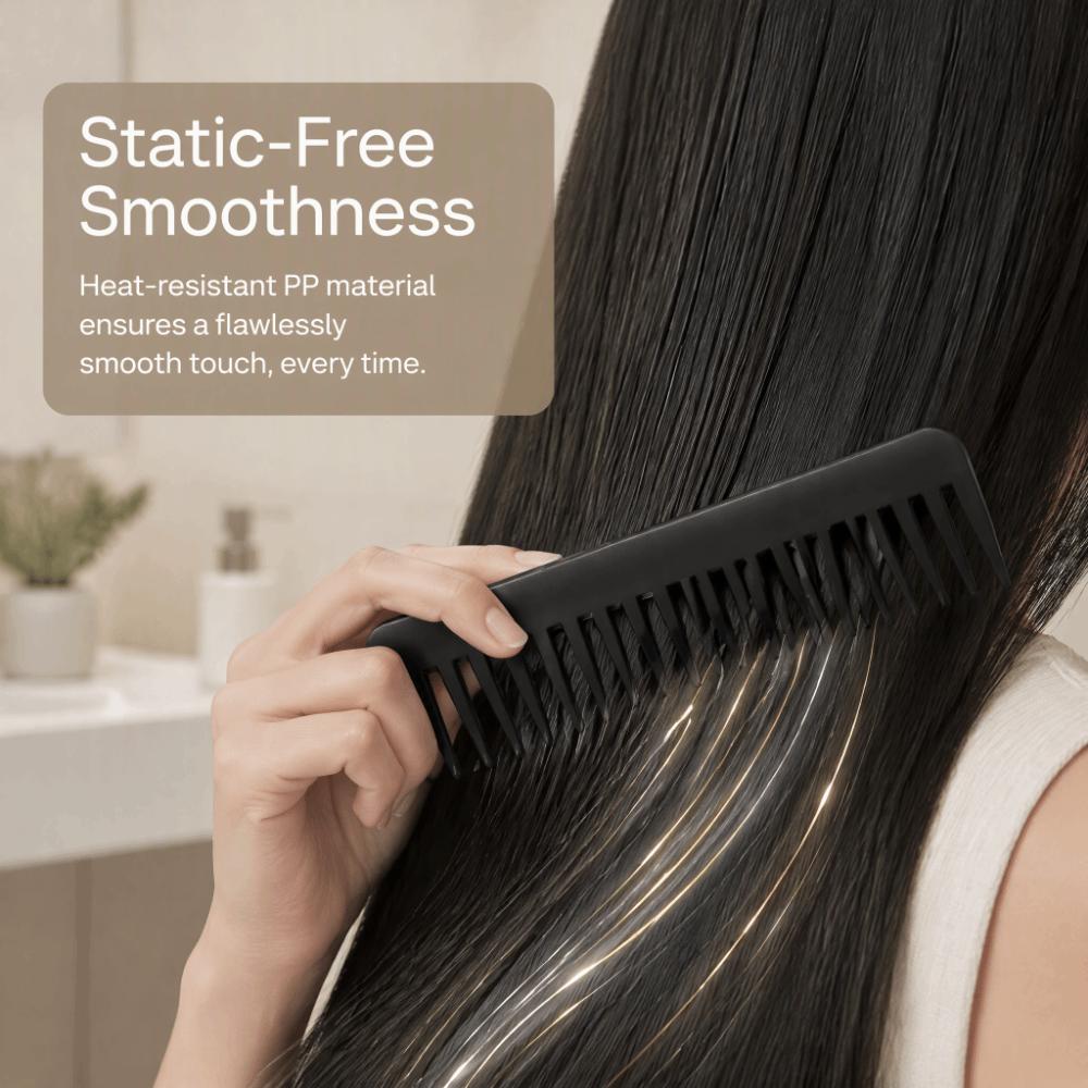 3PCS Anti-Static Wide Tooth Combs 20 Teeth Travel Hair Comb Durable Scalp Massage Comb Shower Use