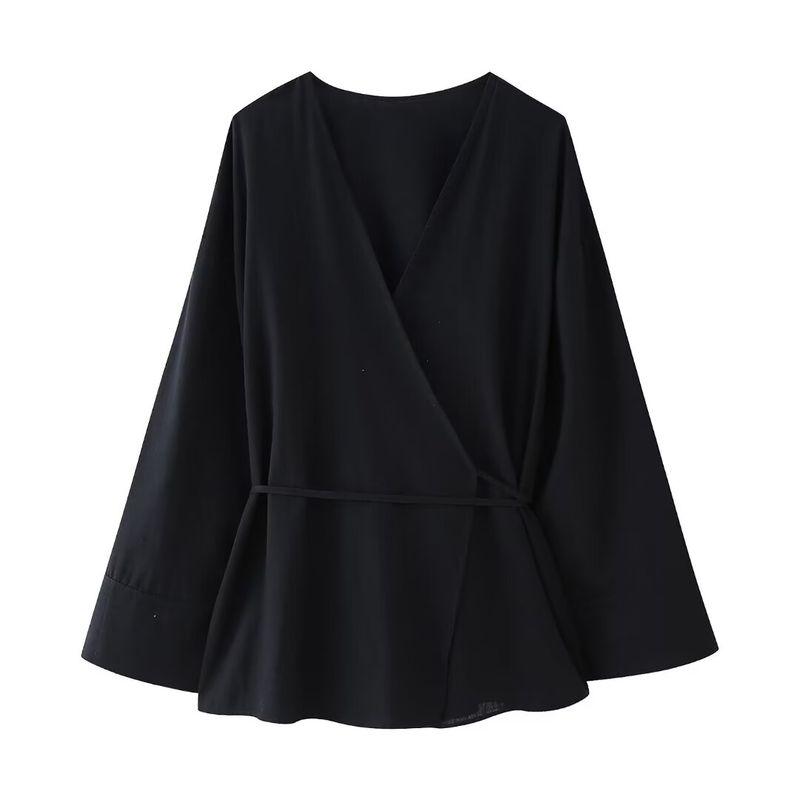 Kaslead New Arrival Women's Clothing Fashion Style Double Breasted Kimono Outerwear Casual Pants 5427743 5427431