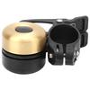 Vintage Bicycle Double Bell Loudly Sound Mountain Bike Horn Knocking Cycling AccessoryBrushed Gold