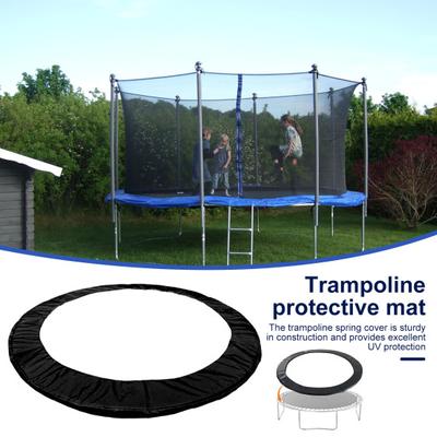 6/8/10FT Trampoline Pad Round Spring Cover Waterproof PVC Trampoline Edge Protection Sponge Padding Safety Ring Mat Cushion Replacement Trampoline