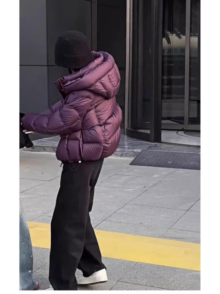 Women's 2025 New Style Short Winter Cotton-Padded Jacket: Stylish, Thickened, Petite Down Coat.