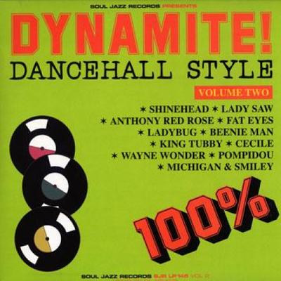 LP-skiva VARIOUS - Dynamit! Dancehall Style Volume Tw SJRLP146B Soul Jazz Recor 1982 Storbritannien Reggae, Ska & Dub