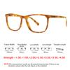 Turezing Spring Hinge Reading Glasses for Women Men Diopter0~+6.0 Decorative Prescription Eyewear