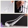 Transparent Crystal Glass Spoon Elegant Dessert Teaspoons Kitchen Accessories Serving Spoons  Bar