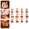 Animal Horse Nodding Resin Statue For Desktop Shelf Or Vehicle Interior Decoration Chinese New Year Gift