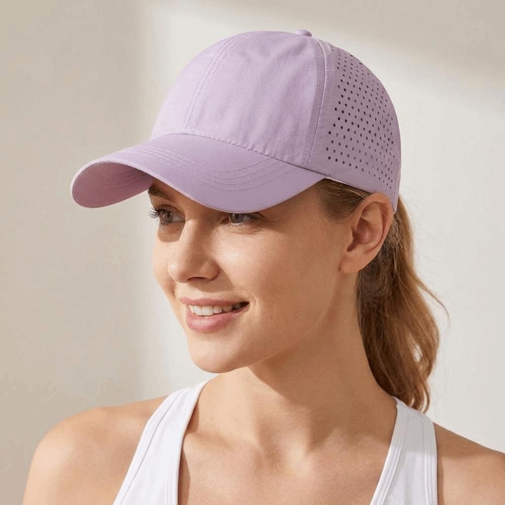 Quick-Drying Women‘s Baseball Caps Lightweight Sport Cap Unisex Peaked Cap Outdoor Sports