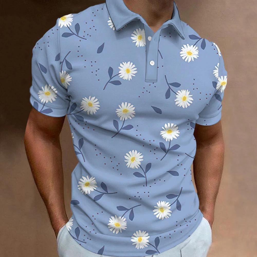 Men's Casual Slim Fit Half-zip Short Sleeve Polo