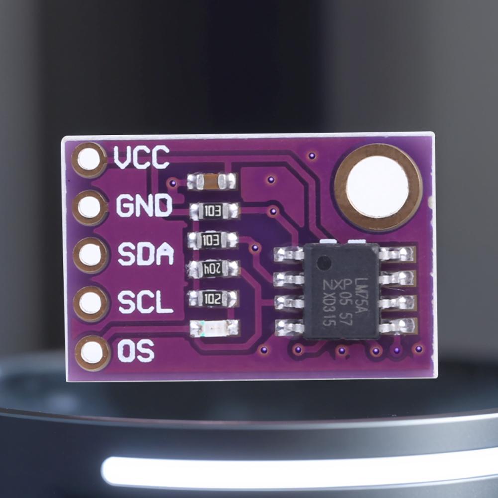 LM75A CJMCU-75 Temperature Sensor Module Digital I2C Interface High Precision Development Board for Arduino