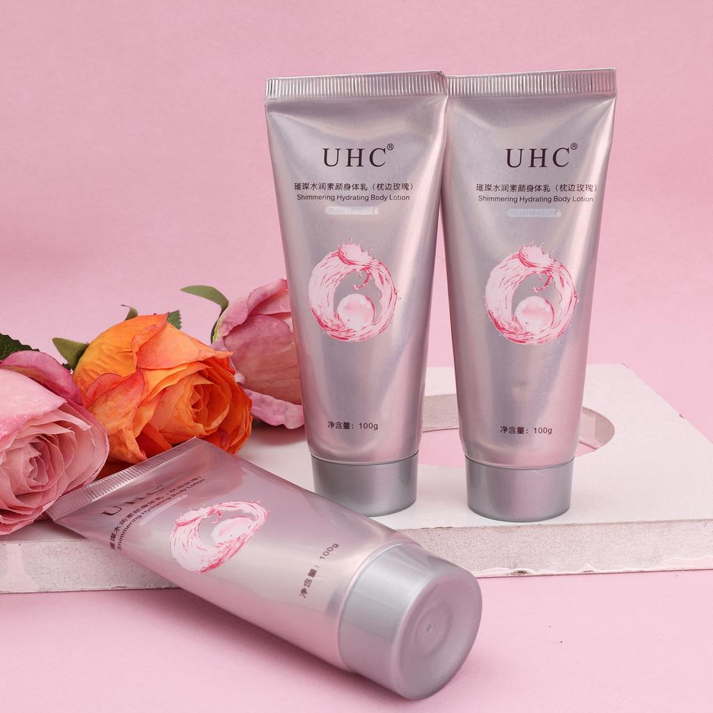 100g Brighting Skin Tone Moisturizing Body Lotion Long-Lasting Hydration Refreshing Whitening Body Lotion Easy To Apply Makeup