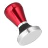 58mm Adjustable Height Stainless Steel Coffee Powder Tamper with Handle for Coffee Machine Red